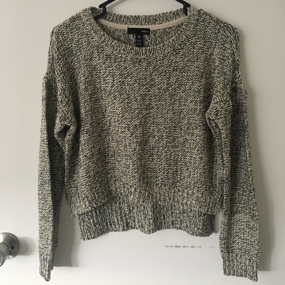 AQUA Knit Sweater - Picture 1 of 3